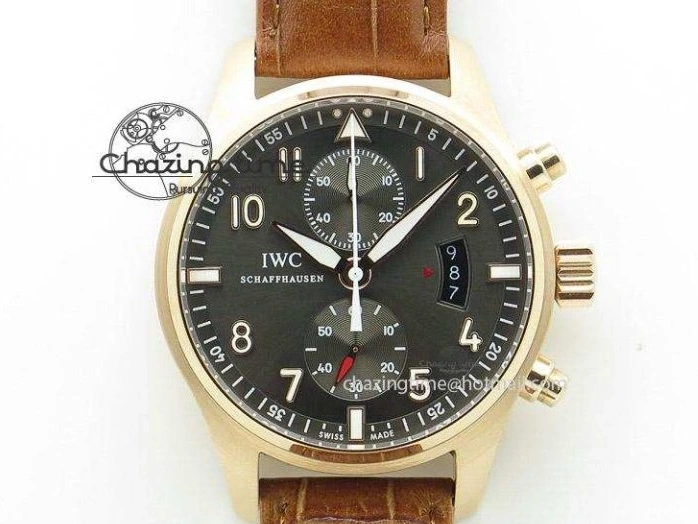 MIROTIME 0404 Comfortable Pilot Chrono IW388003 Real Ceramic ZF 1:1 Best Edition On Black Nylon Strap A 7322